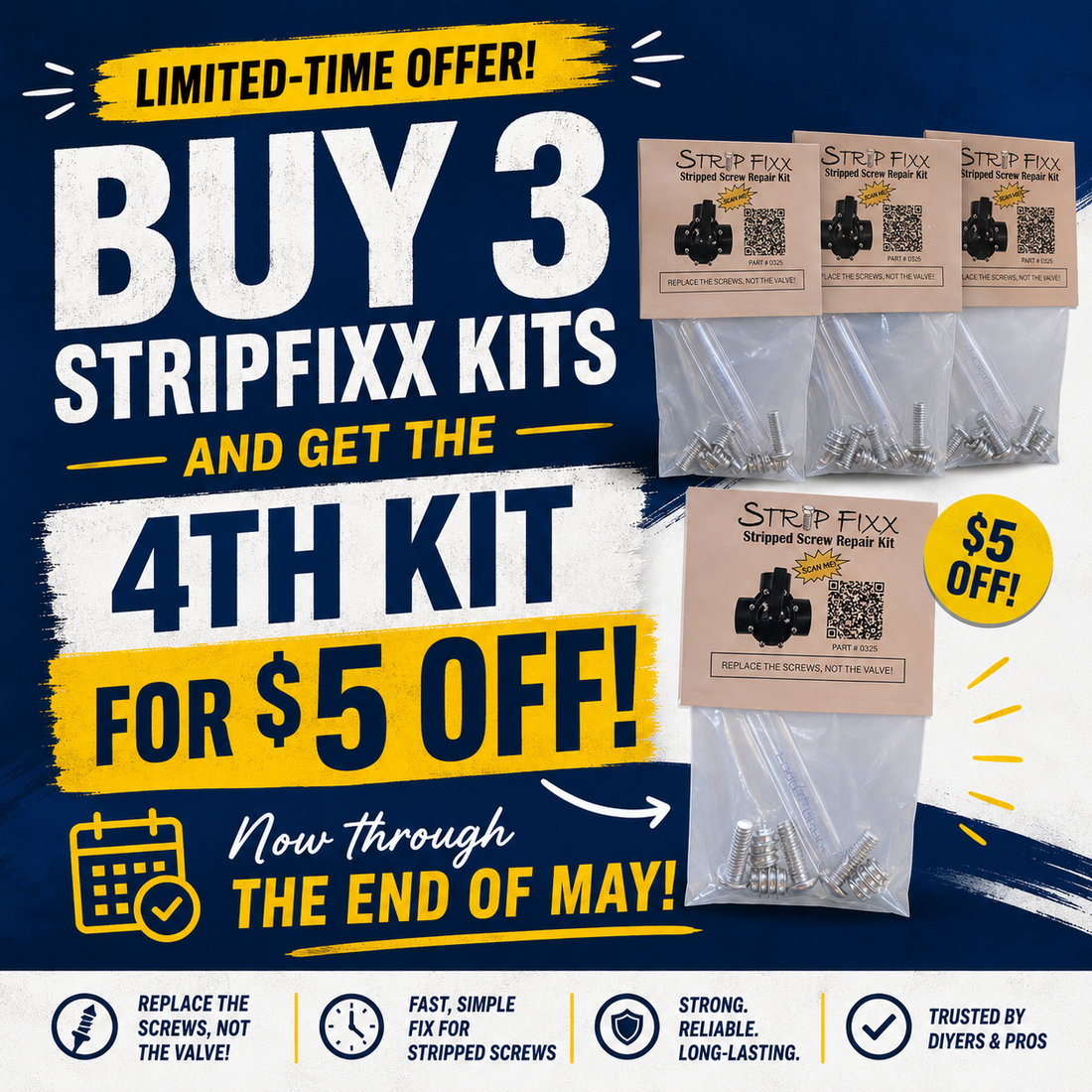 Summer Savings: Get Your 4th StripFixx Kit for Just $5